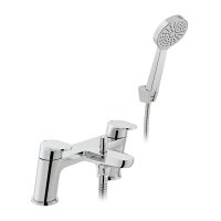 Vado Ava Deck Mounted Bath/Shower Mixer with Shower Kit - Chrome