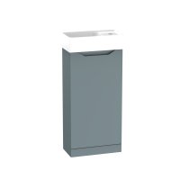 Tavistock Nimble 400mm Cloakroom Vanity Unit - Mineral Blue