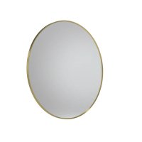 Tavistock Verge 800mm Round Mirror - Brass