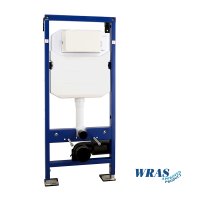 Abacus 1180mm Wall-Mounted WC Frame with Dual Flush Cistern