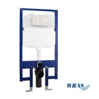 Abacus Slimline 90mm WC Frame with Dual Flush Cistern