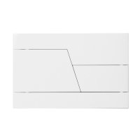 Abacus Easi-Plan Zone Flush Plate - White