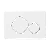 Abacus Easi-Plan Mode Flush Plate - White