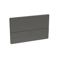 Abacus Edge Flush Plate - Matt Anthracite