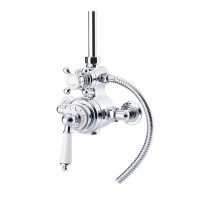 St James Traditional Exposed Thermostatic Shower Valve with Diverter