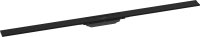 Hansgrohe Raindrain Flex Finish Set Shower Drain 1200mm Cuttable - Matt Black