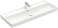 Villeroy & Boch Collaro 1200mm Vanity Basin with 1 Tap Hole & Overflow - White Alpin (CeramicPlus)