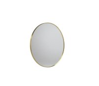 Tavistock Verge 600mm Round Mirror - Brass