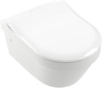 Villeroy & Boch Architectura Wall-Mounted Rimless Washdown Toilet with Directflush - White Alpin