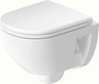 Duravit D-Code Compact Rimless Washdown Wall-Hung Toilet