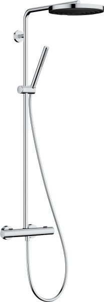 Hansgrohe Pulsify S Puro Showerpipe 260 1jet Ecosmart with Ecostat Fine - Chrome