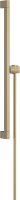 Hansgrohe Unica Shower Bar E Puro 65cm with Easy Slide Hand Shower Holder & Isiflex Shower Hose 160cm - Brushed Bronze