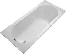 Villeroy & Boch Oberon 1800 x 800mm Rectangular Bath - Stone White