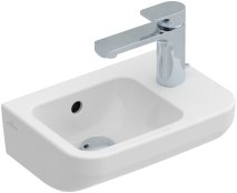 Villeroy & Boch Architectura 360mm Wall-Hung Cloakroom Basin with Overflow - White Alpin