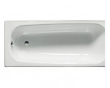 Roca Contesa No Tap Hole Steel Bath with Anti-Slip 170 x 70cm