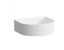 Laufen Sonar 410mm Countertop Basin with Outside Texture - White