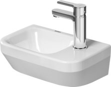 Duravit No.1 360mm 1 Tap Hole Hand Rinse Basin - White