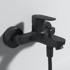 Ideal Standard Cerafine O Silk Black Bathroom Taps