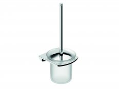 RAK Petit Square Toilet Brush Holder - Chrome