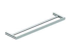 RAK Petit Round 600mm Double Towel Bar - Chrome