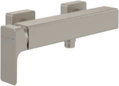 Villeroy & Boch Subway 3.0 Single-Lever Shower Mixer - Matt Brushed Nickel