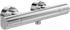 Villeroy & Boch Universal Exposed Round Thermostatic Shower Mixer - Chrome