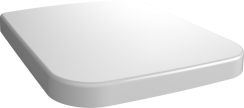 Villeroy & Boch Architectura Square Soft Close Toilet Seat and Cover with Quick Release - White Alpin