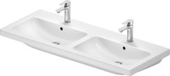 Duravit D-Code 1200mm Double Vanity Basin - Gloss White