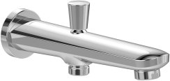 Villeroy & Boch O.Novo Start Wall-Mounted Bath Spout with Diverter - Chrome