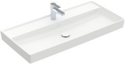 Villeroy & Boch Collaro 1000mm Vanity Basin with 1 Tap Hole & without Overflow - Stone White (CeramicPlus)