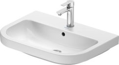 Duravit D-Code 650mm Wall-Hung Basin - Gloss White