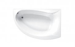 Carron Omega 1700 x 1000mm Left Hand Carronite Corner Bath