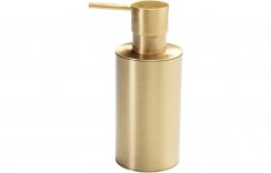 Purity Collection Martino Wall Mounted Soap Dispenser - Brushed Brass