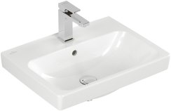 Villeroy & Boch Architectura 550mm Square Basin with Overflow - White Alpin