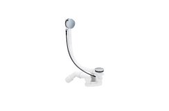 Bette Simplex 52/560mm Bath Waste and Overflow Fitting - Chrome