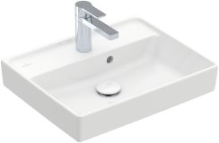 Villeroy & Boch Collaro 500mm Basin with 1 Tap Hole & Overflow - White Alpin