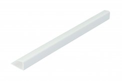 Zest Trims For Use with 10mm Panels - 2700mm End Cap - White