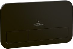 Villeroy & Boch ViConnect 200S Dual Flush Plate - Matt Black