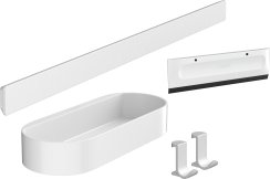 Hansgrohe Wallstoris Shower Bundle - Matt White