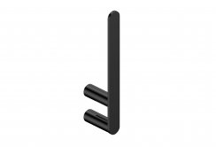 RAK Petit Round Spare Toilet Paper Holder - Black