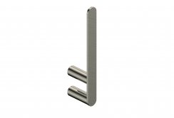 RAK Petit Round Spare Toilet Paper Holder - Nickel