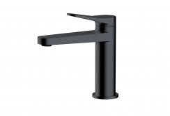 RAK Petit Round Standard Basin Mixer - Black