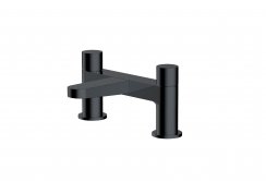 RAK Petit Round Deck Bath Filler - Black