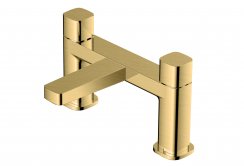 RAK Petit Square Deck Bath Filler - Gold