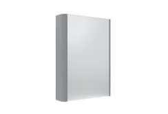 Tavistock Compass 500mm Mirrored Wall Cabinet - Light Grey