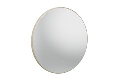 Tavistock Oxygen 800mm Round Mirror - Brass