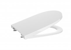 Roca Ona Soft Close Gloss White Supralit antibacterial Seat & Cover