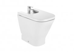 Roca The Gap Back to Wall Vitreous China Comfort Bidet - 1 Tap Hole