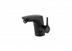 Roca Insignia Single Lever Bidet Mixer - Titanium Black