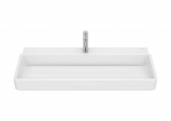 Roca Tura 1000mm Wall-Hung Basin - White